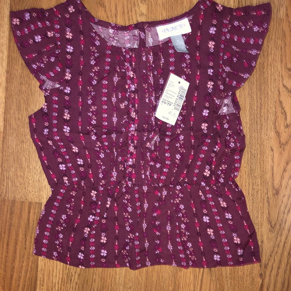 The Childrens Place Girls size 4 top